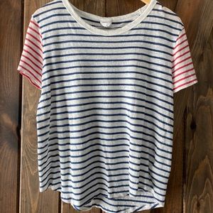 Striped Linen Gap T-shirt